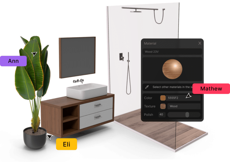 Collaborative 3D
for furniture