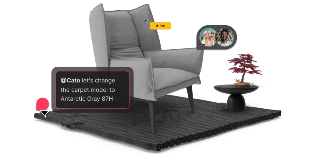 AR for carpets