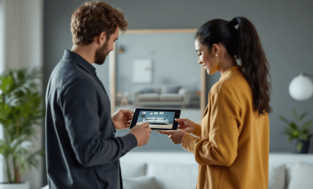 AR-powered product placement