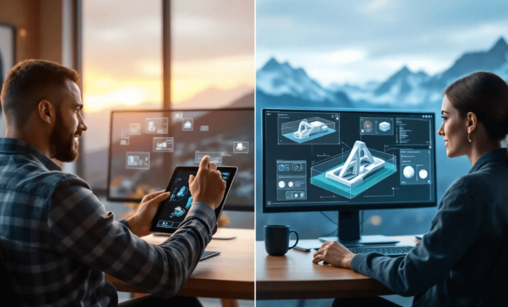 Real-time 3D collaboration for design teams