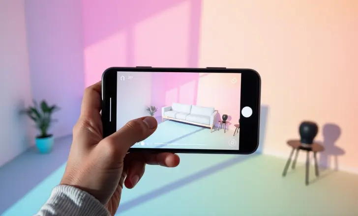 How do interactive 3D models enhance augmented reality