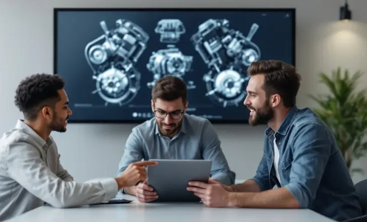 How do interactive 3D models help teams collaborate