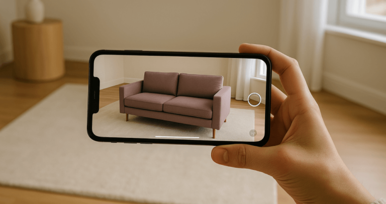 3D furniture visualization