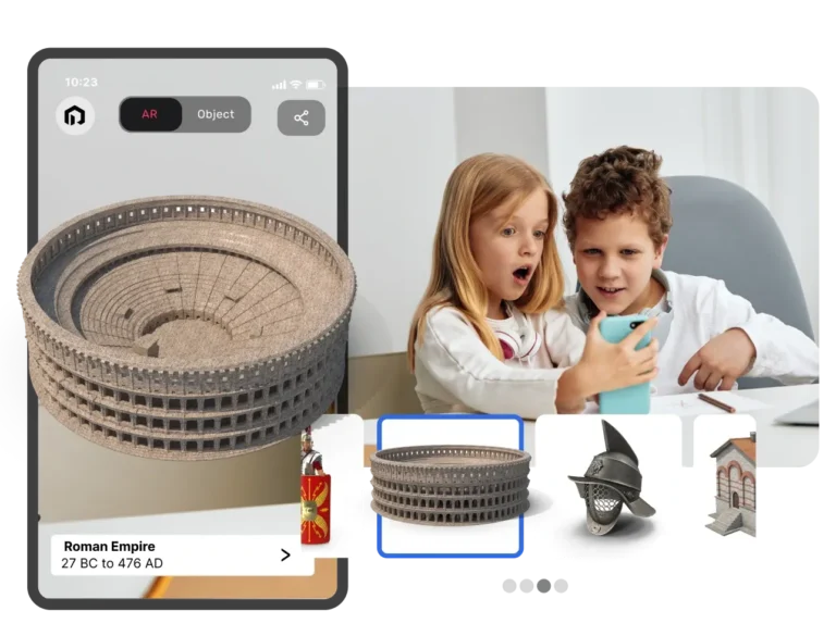 Use AR to teach complex subjects